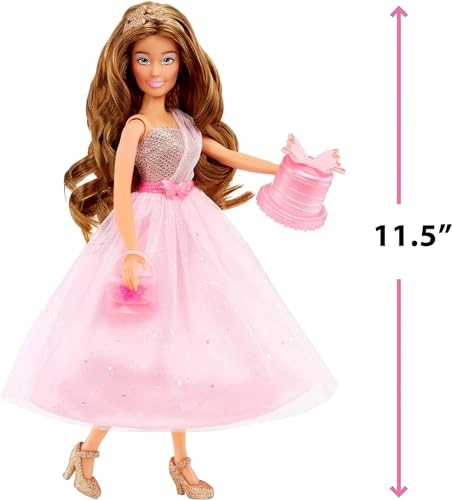 Yasmin Doll - Dream Ella Let's Celebrate 11.5" 5 Accessories