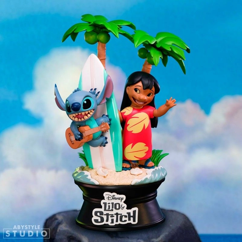 Lilo & Stitch - Disney Surfboard SG+ Statue (17 cm) (69651)