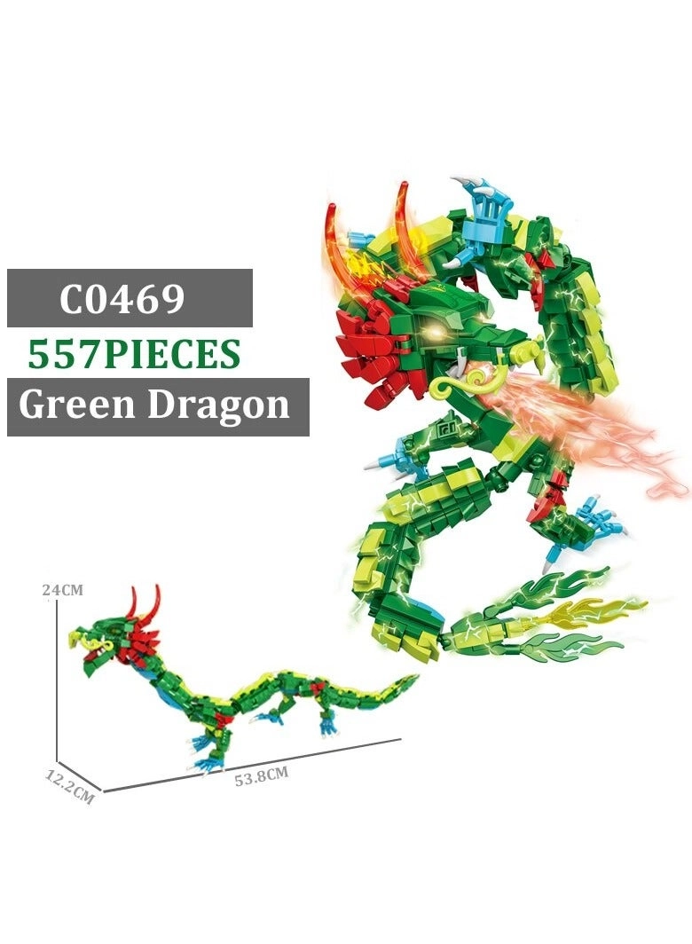 Dragon - Green Dragon 557 pcs