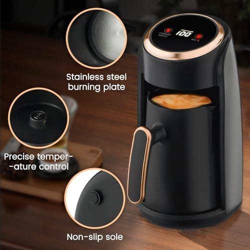 Turkish Coffee Maker - 1-4 Cups Portable