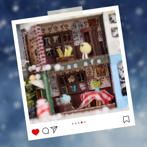 DIY Miniature Dollhouse Kit - Spring