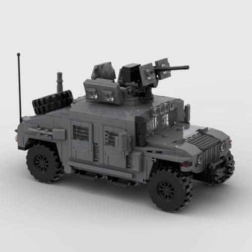 Military Vehicle Armored Truck - 597pcs
