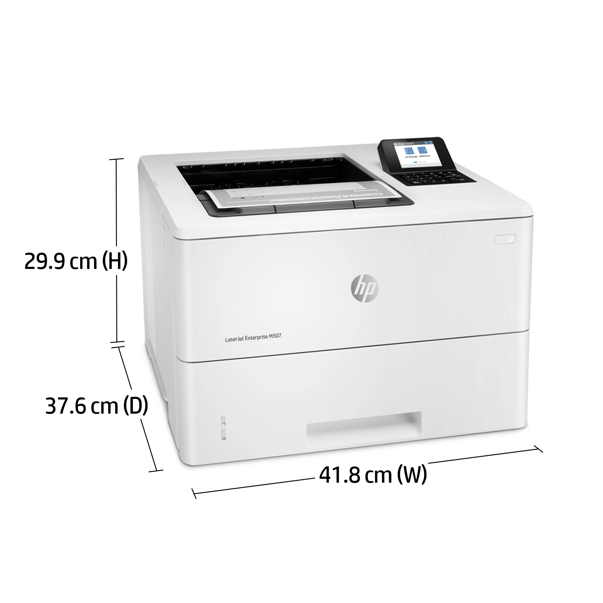 LaserJet Enterprise M507dn - white