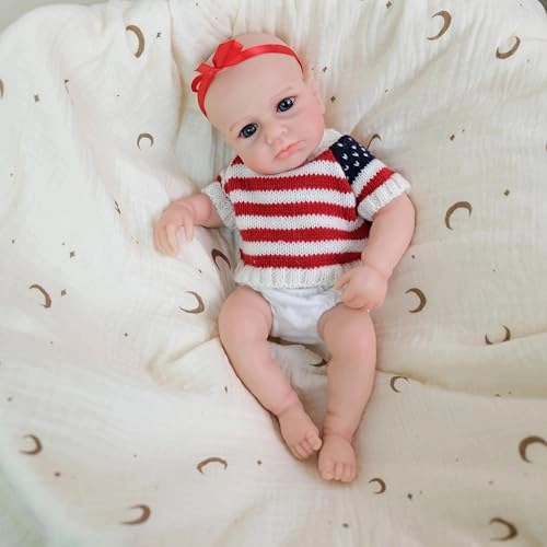 Reborn Baby Doll - 12 inch Vinyl Girl Ages 3+