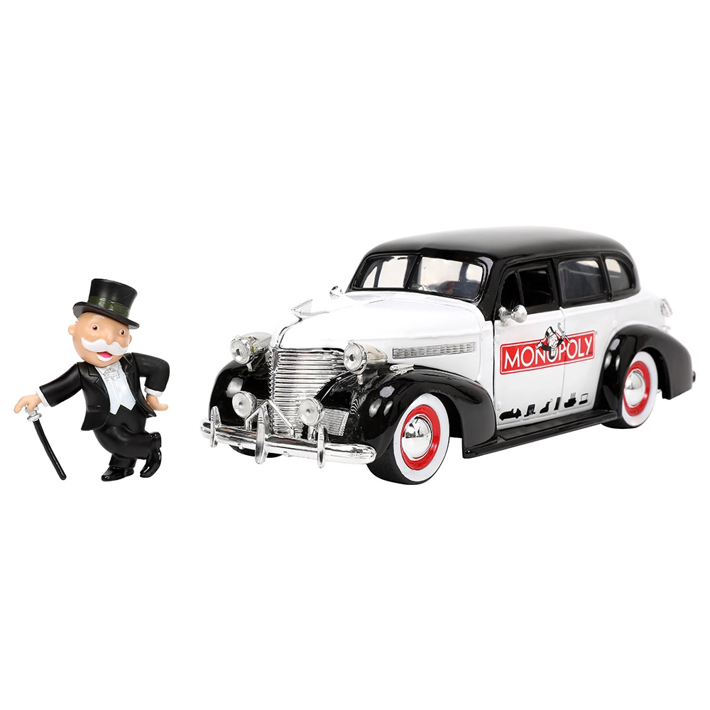 Mr Monopoly 1939 Chevy Master with Figure - 1:24