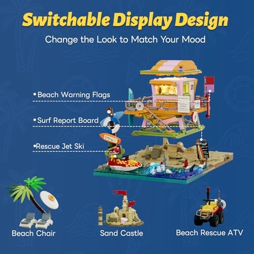 Beach Lifeguard Tower (18008) - Lighting Building Model