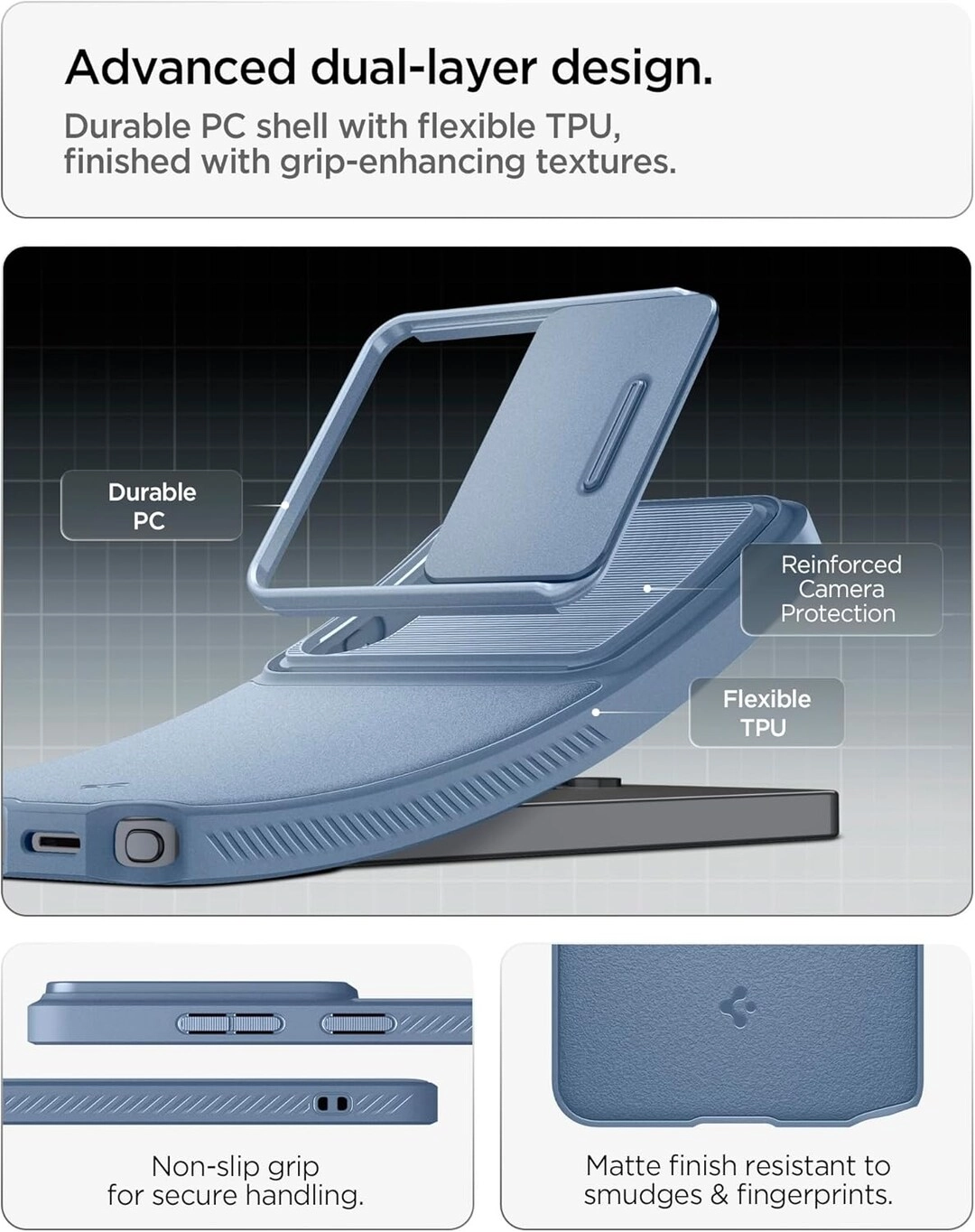 Optik Armor Case for Samsung Galaxy S26 Ultra - Polycarbonate, Thermoplastic Polyurethane