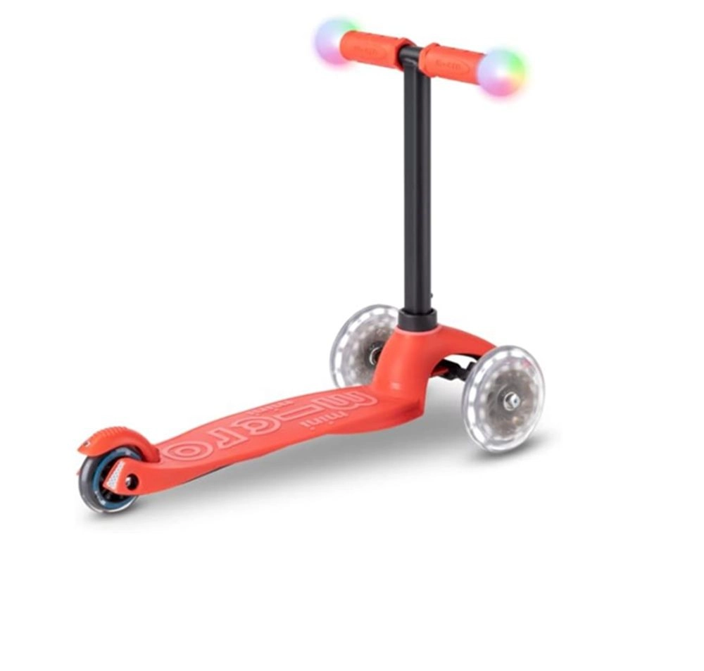 Mini 2Grow Deluxe Magic 3-Wheel Kick Scooter – 120/85mm LED