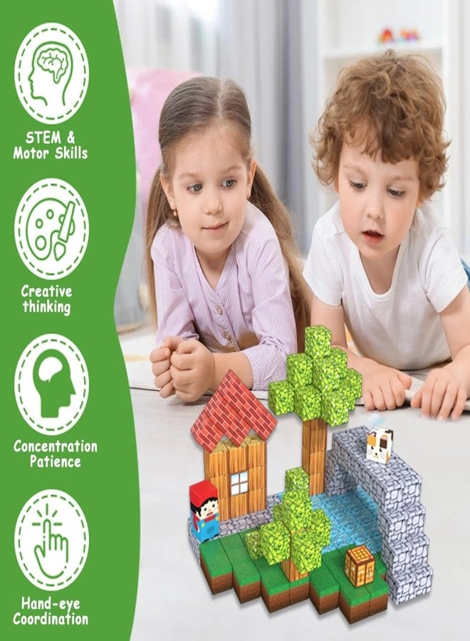 Magnetic Building Blocks - 150pcs