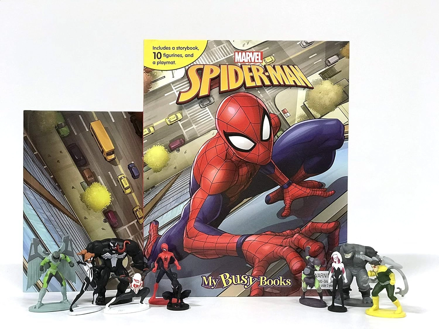 Phidal Marvel Spider Man My Busy Books - 3 +