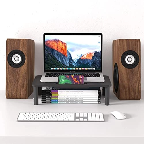 Back Saver Monitor Stand - 2 Pack Hexagonal Steel