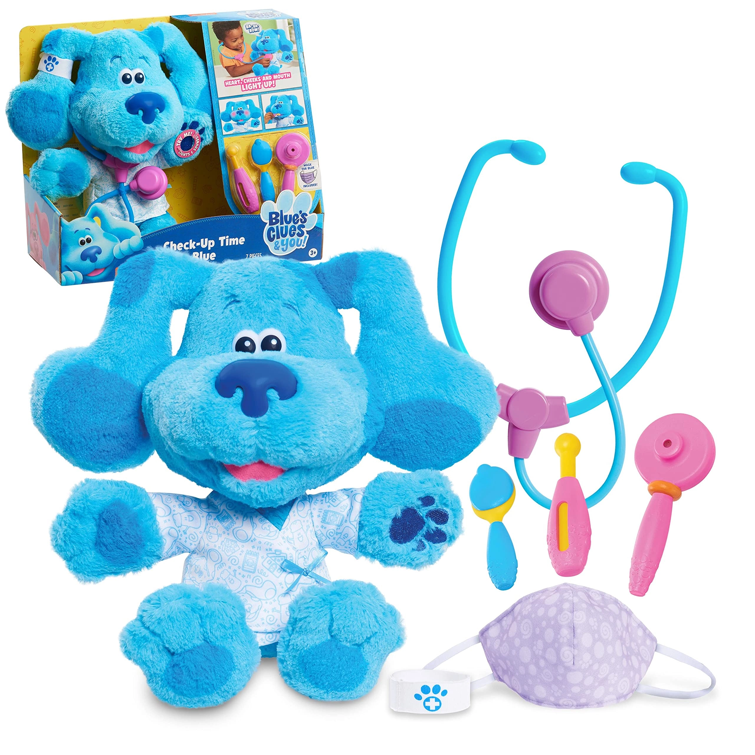 Just Play Check-Up Time Blue - 7-Piece