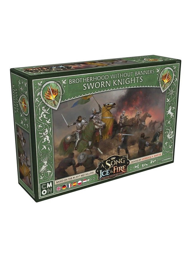 CMON A Song of Ice and Fire Tabletop Miniatures Game: Brotherhood Sworn Knights Starter Set