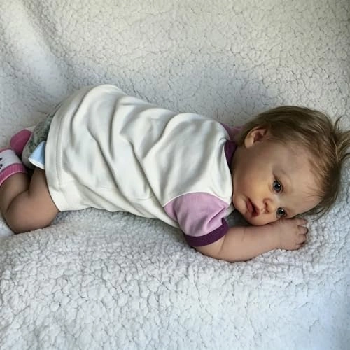 Reborn Baby Doll - 18 inch Full body vinyl Girl Ages 3+