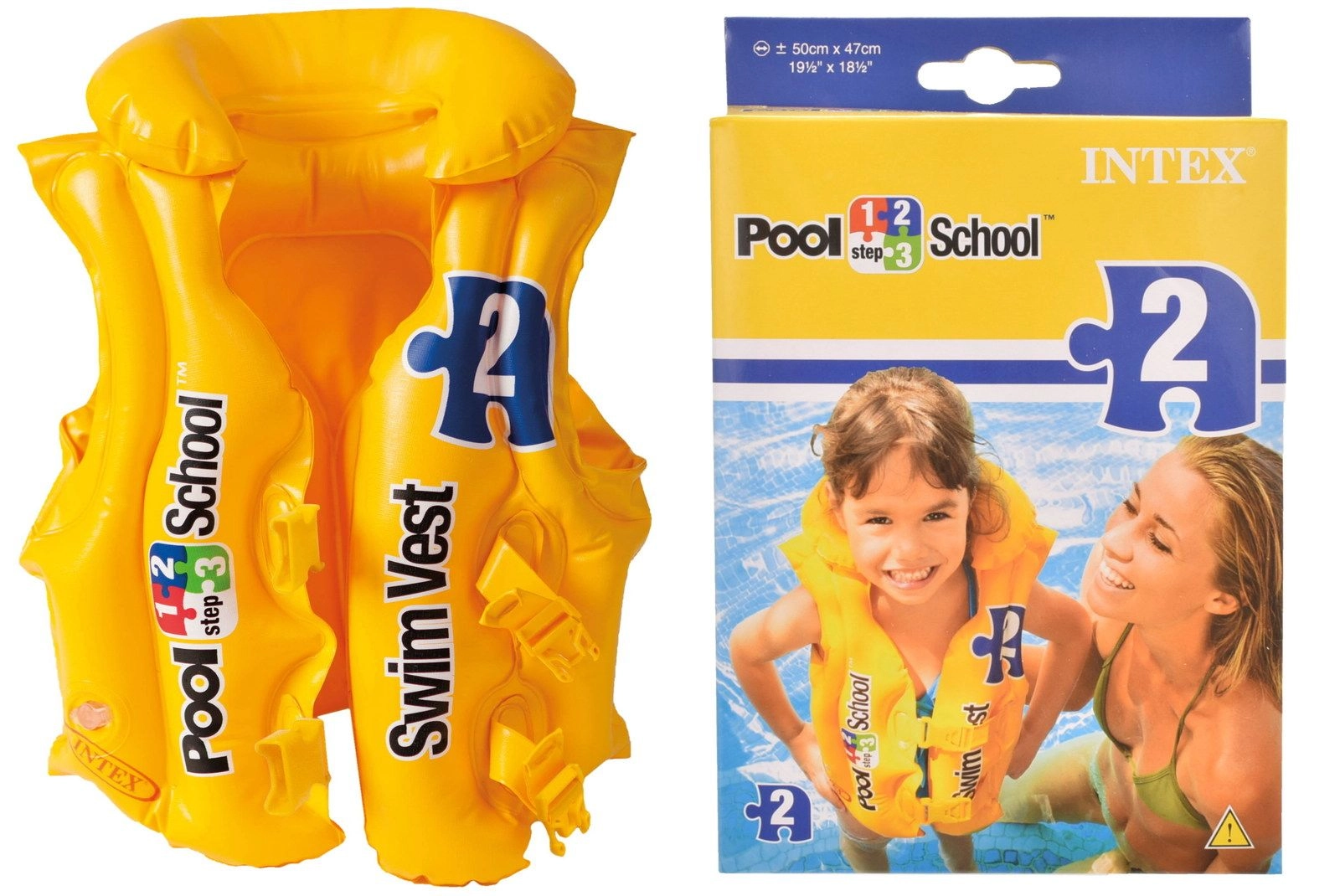 Pool School Inflatable Swim Vest 58660EU