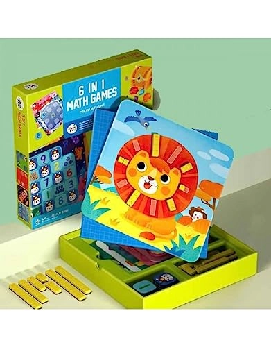6 In 1 Math Games - Kid