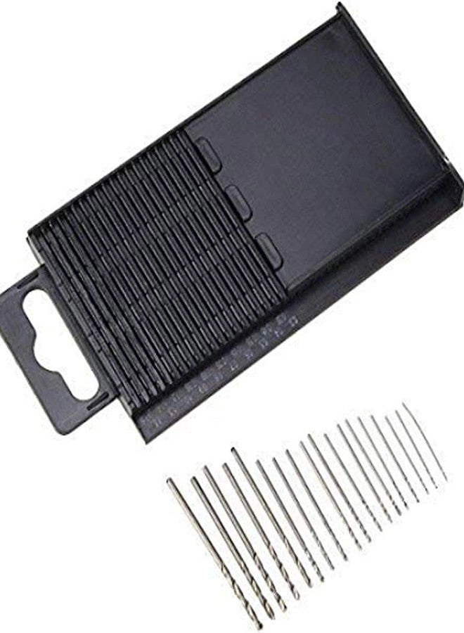 Hand Drill Bits - 2 Pcs + Precision Pin Vise + Double Ended Chucks - 2 Pcs