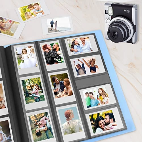 2x3" 560 Pockets Cardboard Faux Leather Photo Album