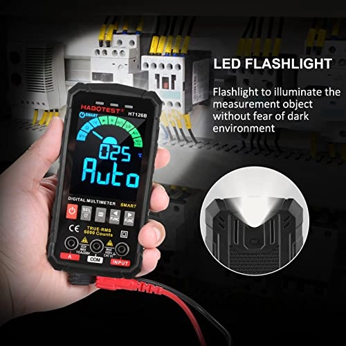 HT126B - 6000 Counts True RMS Auto-ranging