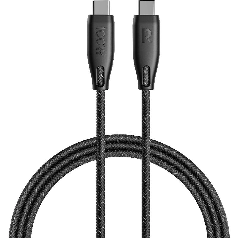 RAVPower Charge Cable 100W USB-C to USB-C 1.5m Braided
