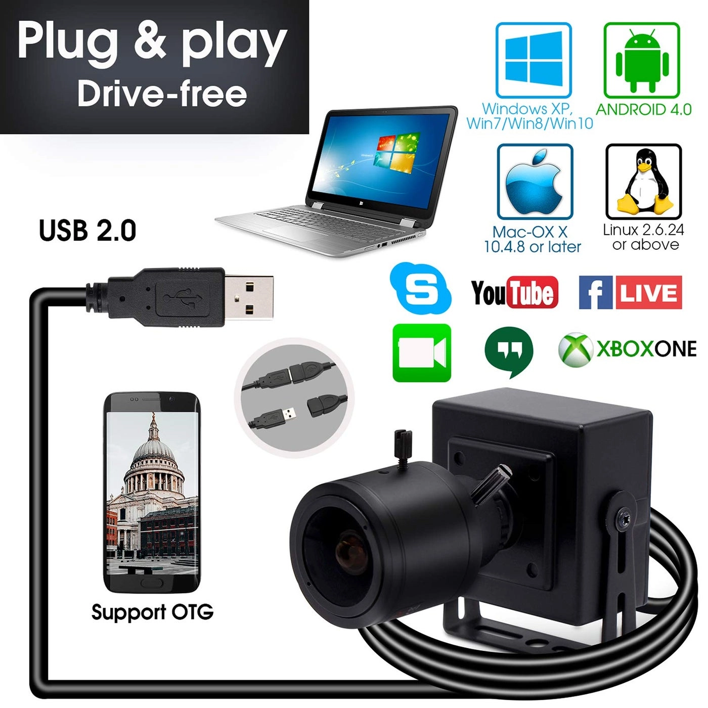 USB Camera Module 1080P