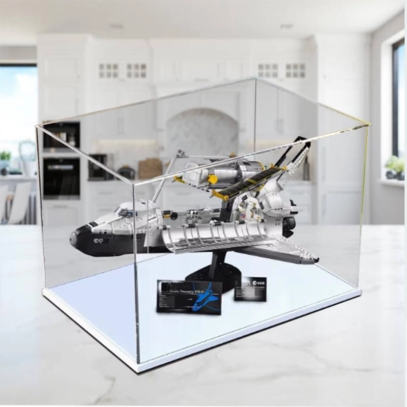 Display Case (10283) - 23.62x15.74x15.74in. White Bottom