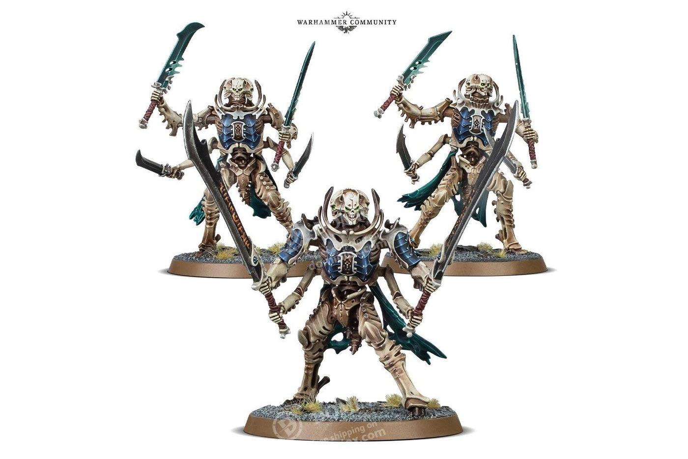 Warhammer Age of Sigmar: Ossiarch Bonereapers Necropolis Stalkers