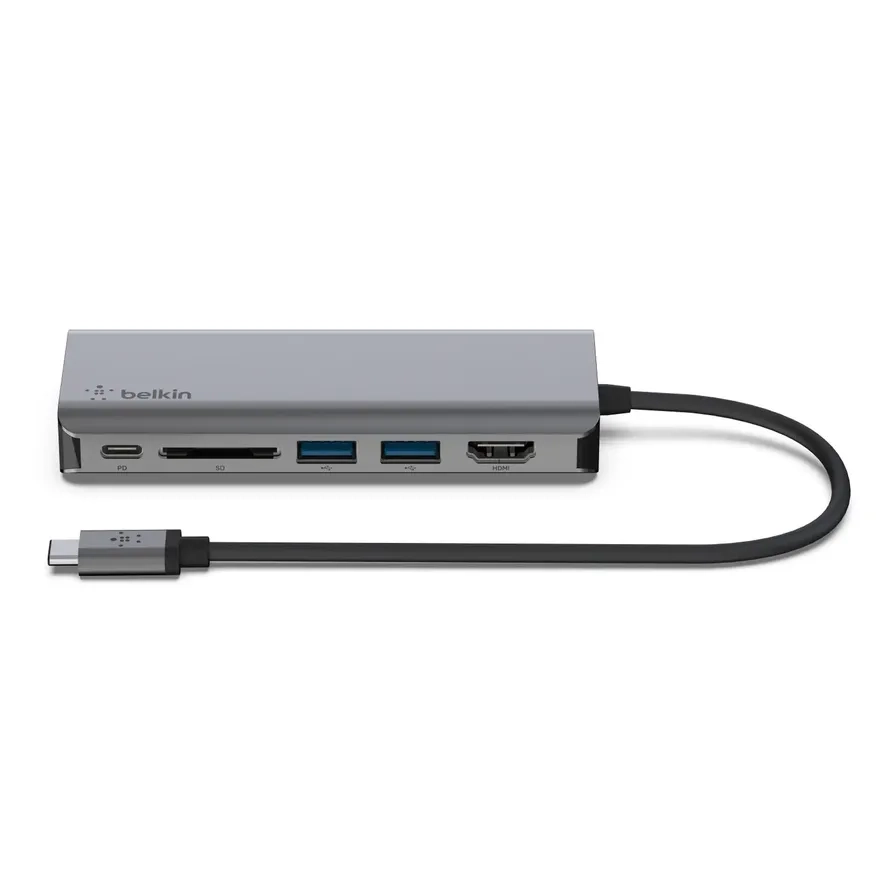 USB-C 6-in-1 Multi-Port Adapter