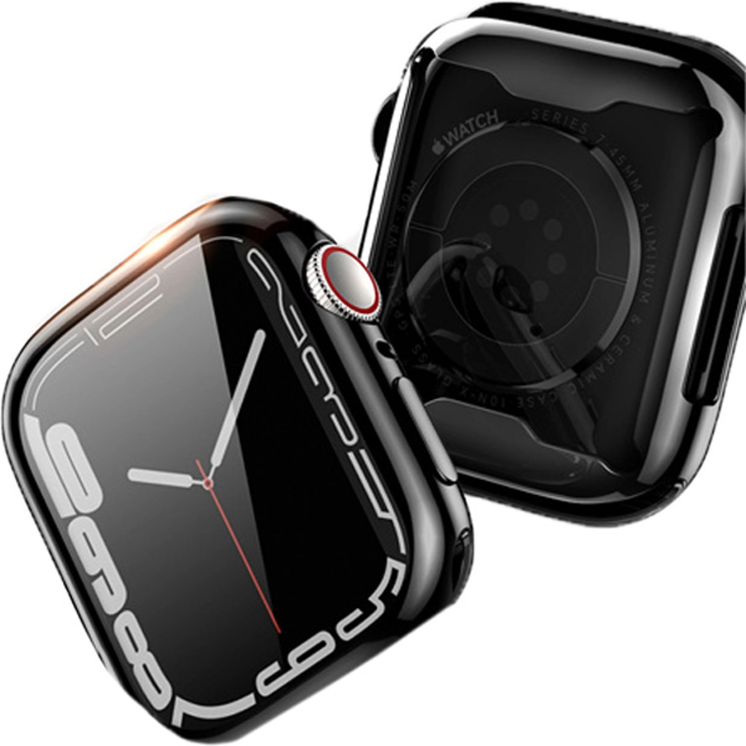 glassology Case With Screen Protector for Apple Watch - 41mm
