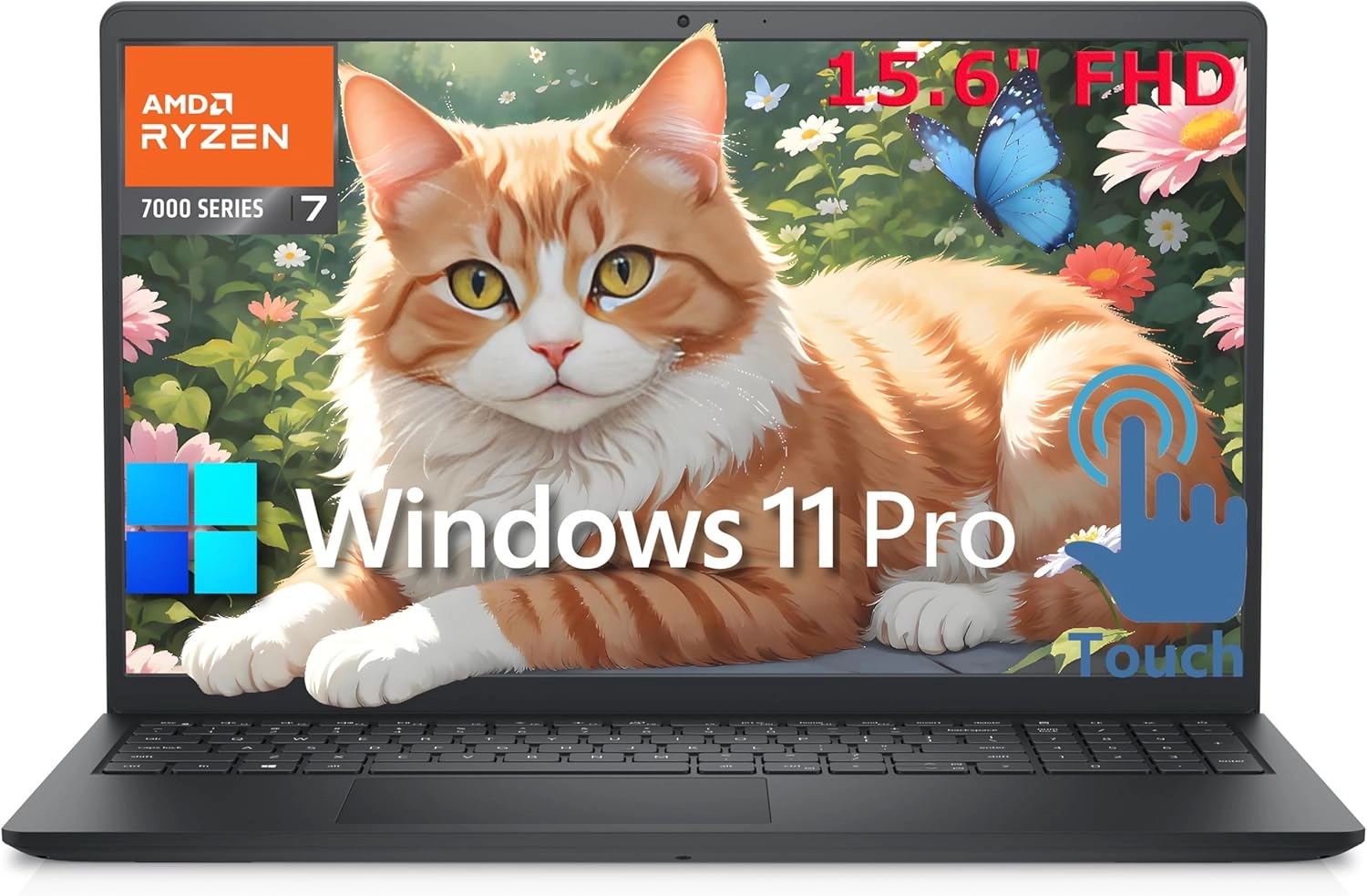 DELL DC15255 - 15.6'' Ryzen 7 7730U 16GB 512GB SSD