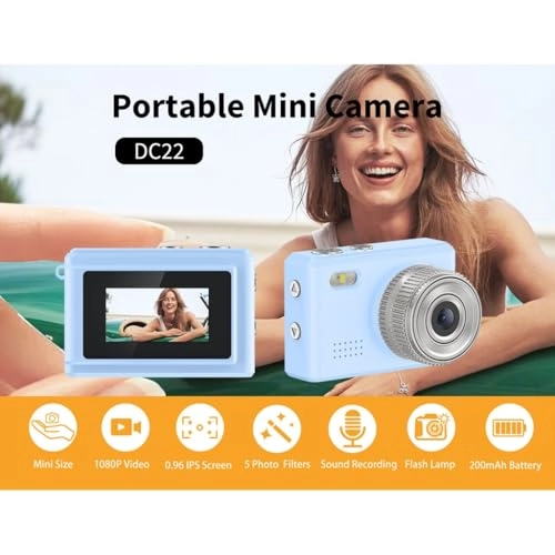 Tiny Keychain Camera - 32GB 128GB 1080p