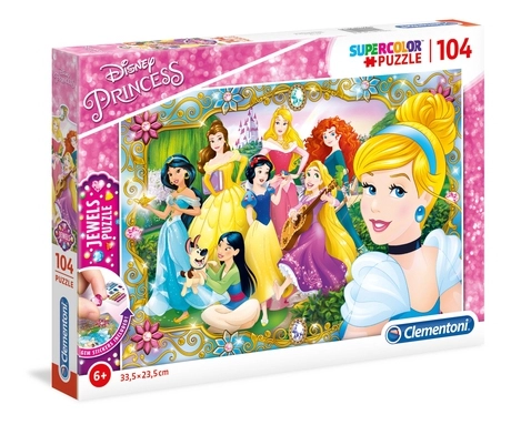 Disney Princess Gown Puzzle (527-25772) - 104 pcs