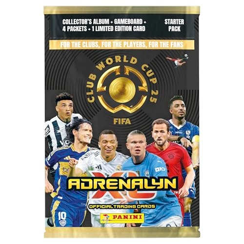 Clubs World Cup 2025 Trading Cards Game Starter Pack - 18pcs