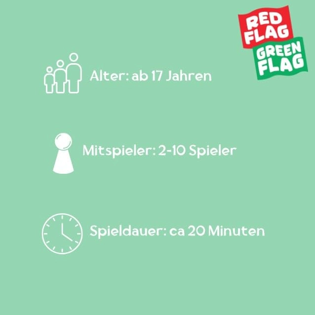 Red Flag Green Flag - German 17 years and up