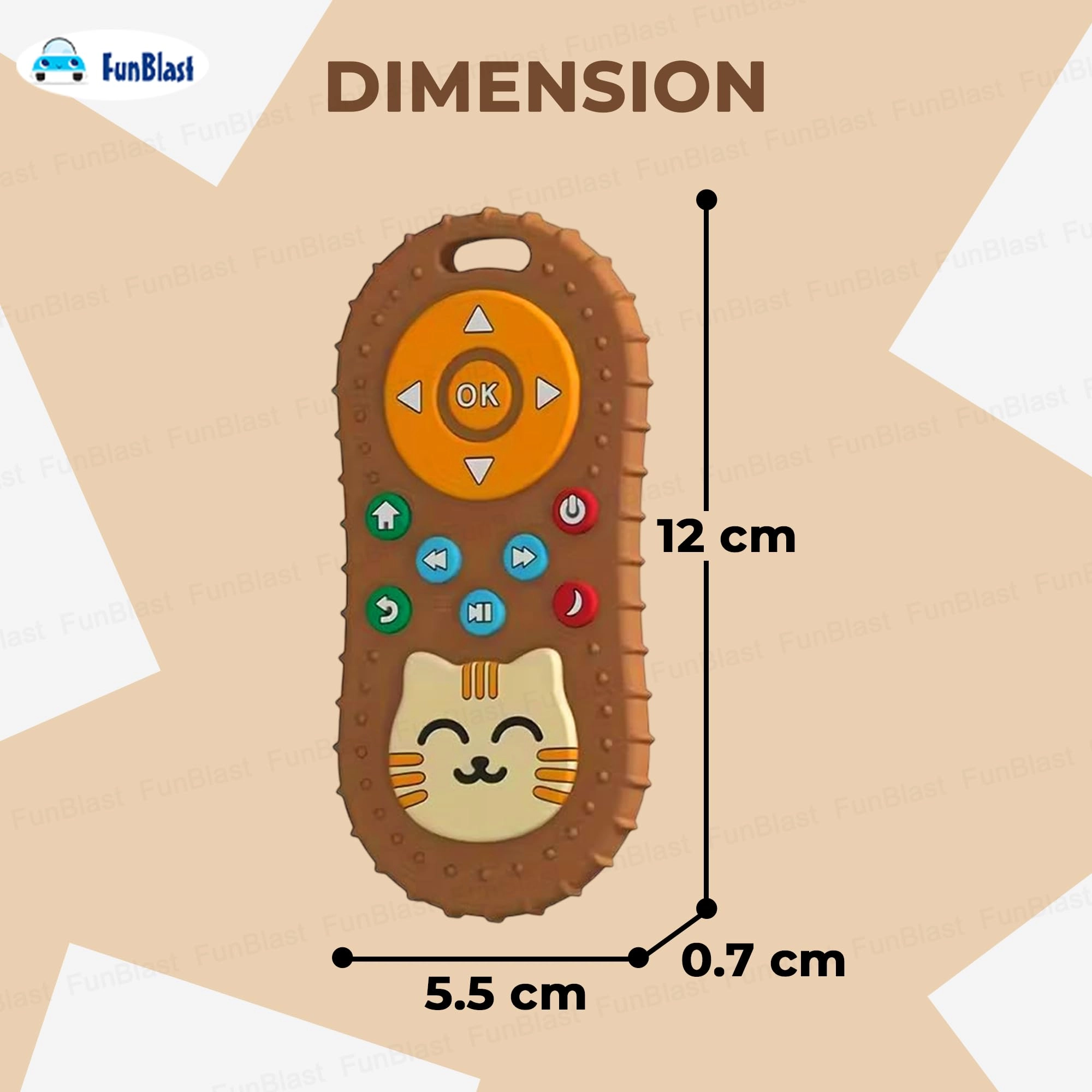 Remote Teether - Silicone