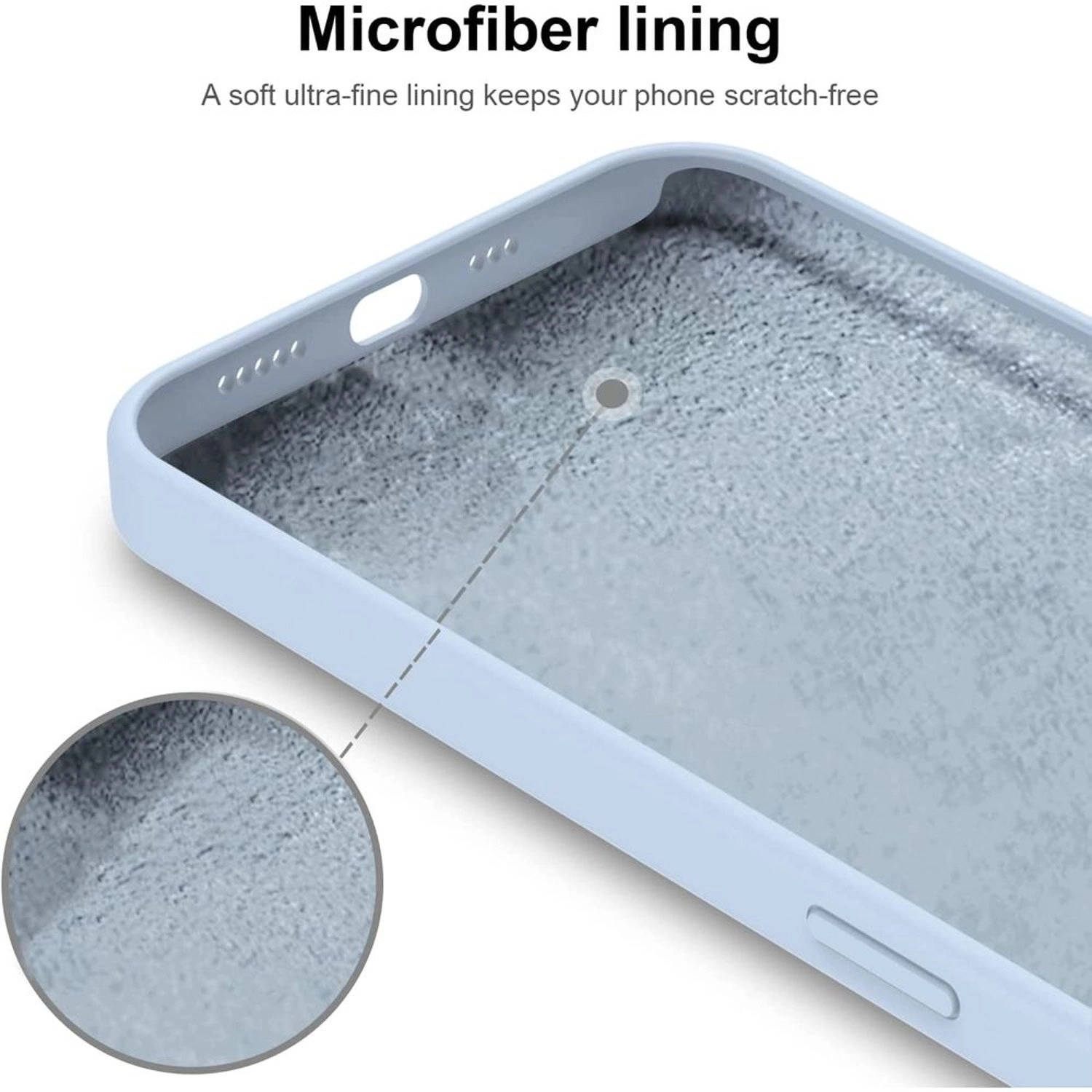 Protettivo-Series - Silicone Back Case for Apple iPhone 13