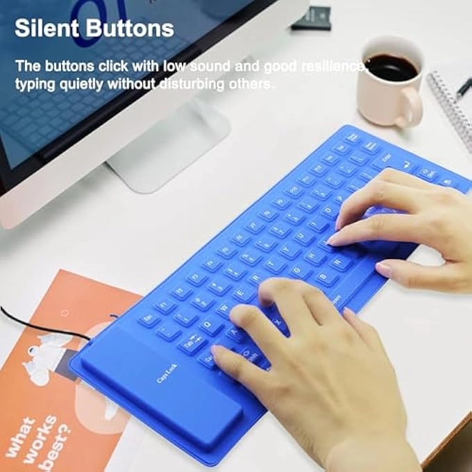 Foldable wired keyboard - Wired