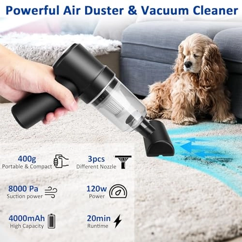 Mini Handheld Vacuum Cleaner - 4000mAh