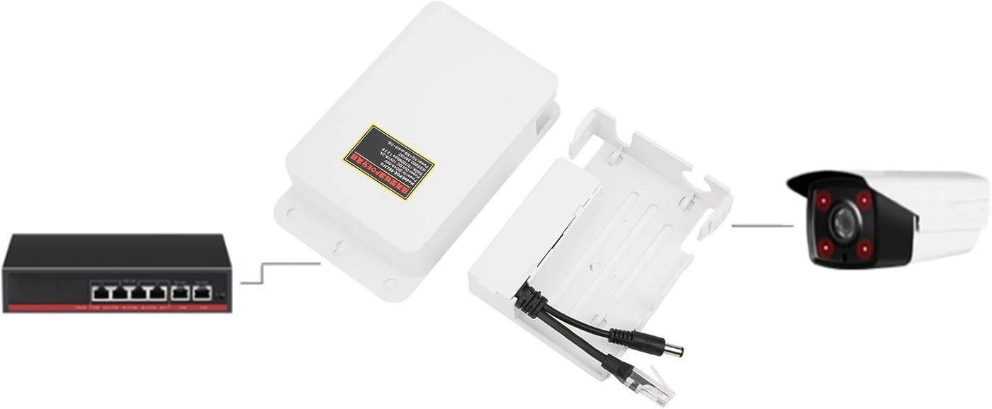 Poe Splitter - 48V to 12V 802.3af/at