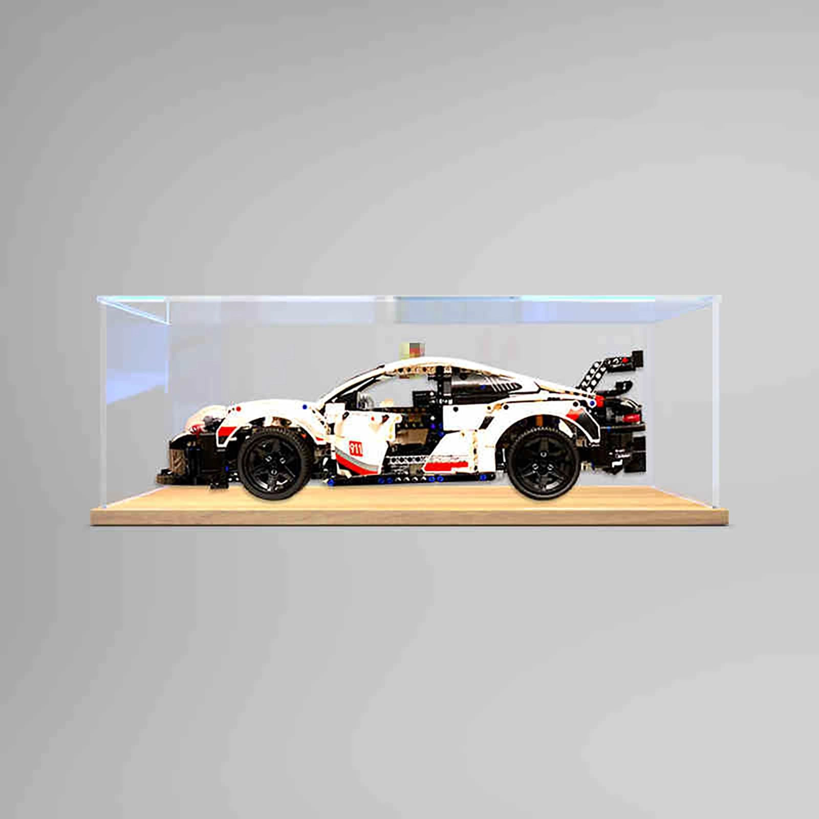 bodamaike Display Case (42096) - 60x30x20cm Golden Oak Base