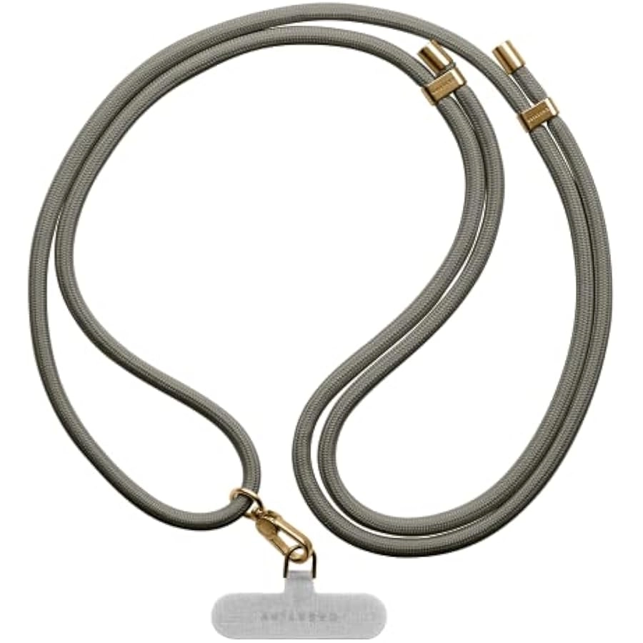 Casetify Rope Phone Strap - Adjustable Length: 130cm / 51 Rotating round carabiner
