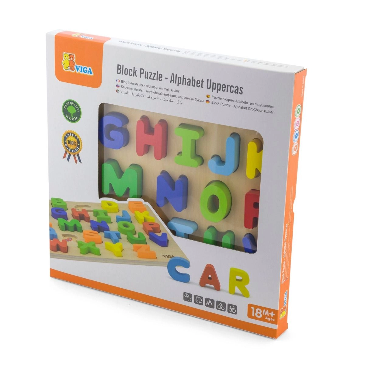 Block Puzzle - Alphabet Uppercas - 3 +