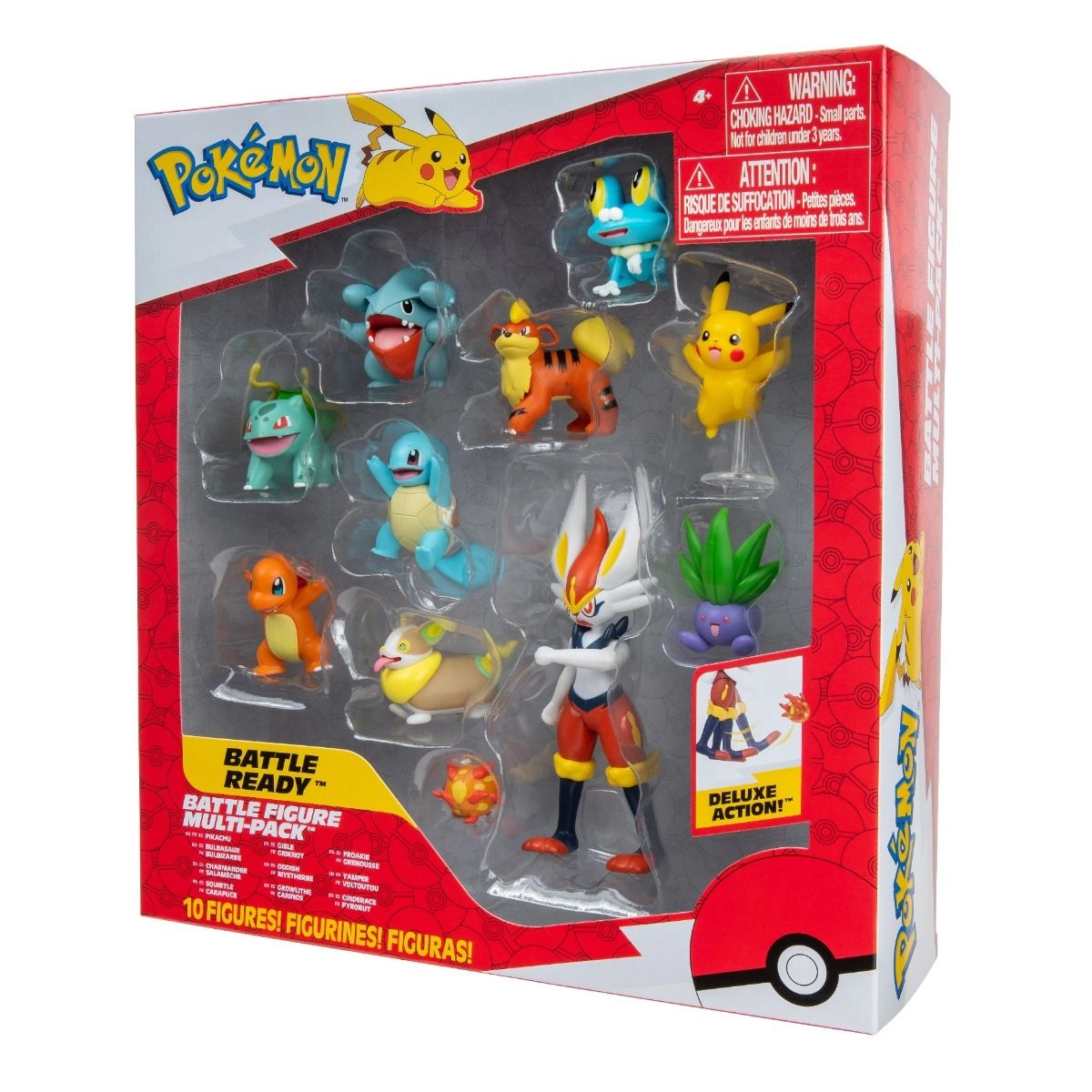 Pokémon Battle Figure - 4+ 10 pcs Pack