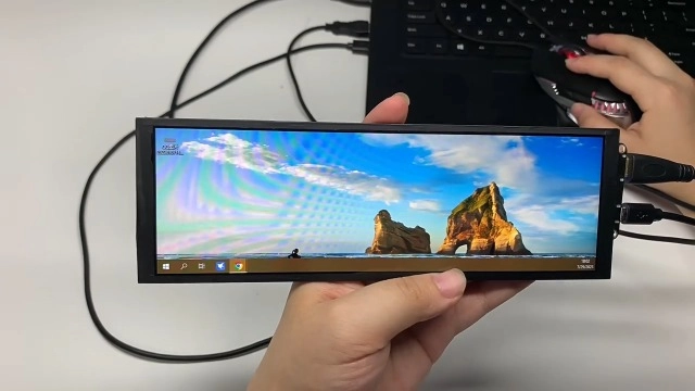 Portable Monitor - Bewinner2x538ufwzo 7.9 Inches 400x1280