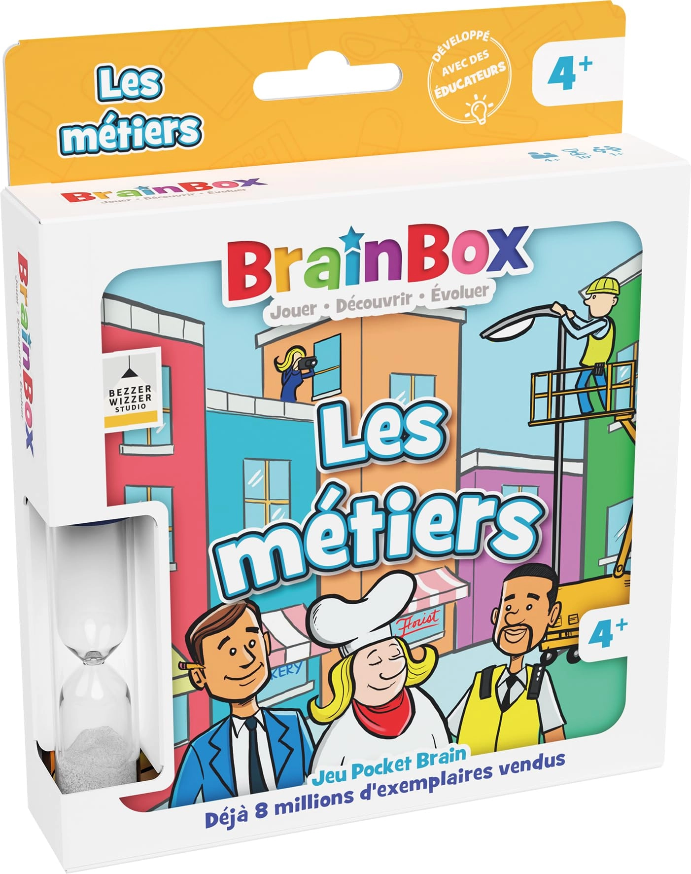 Asmodee BrainBox - Card Game Pocket Edition (French)