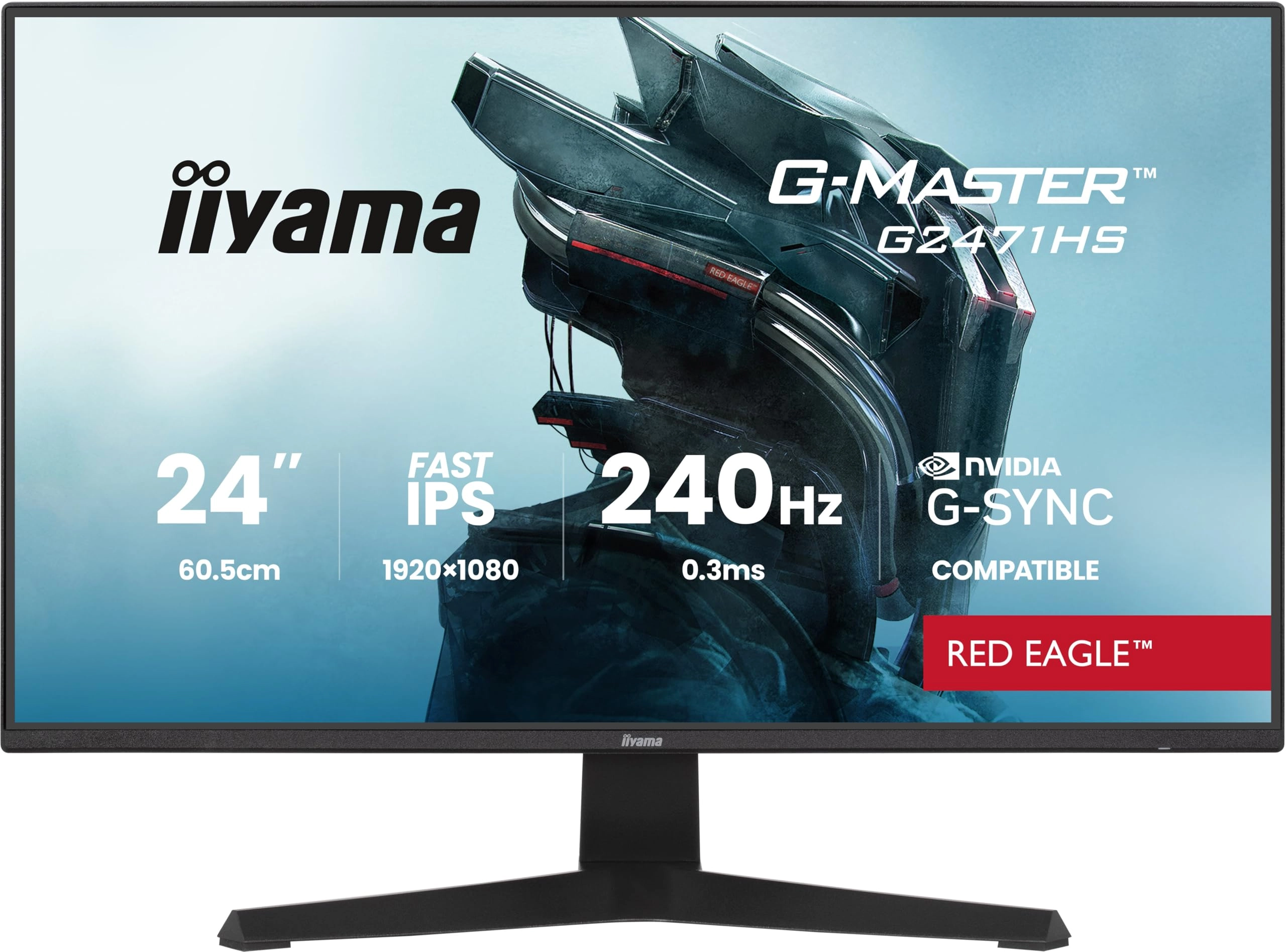 iiyama G2471HS-B1 - 23.8 Inches 1920 x 1080 Pixels