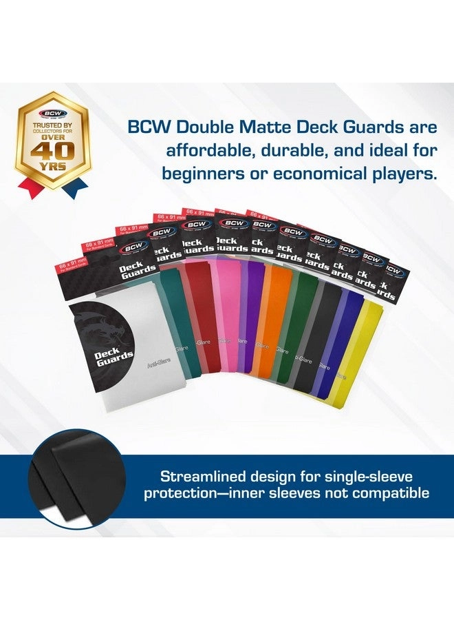 Deck Guard Card Sleeves - 1000 Double Matte Assorted