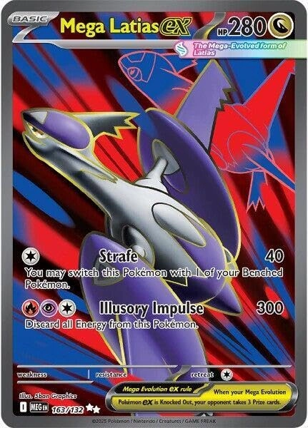 Pokémon Mega Latias ex - 163/132 ME01