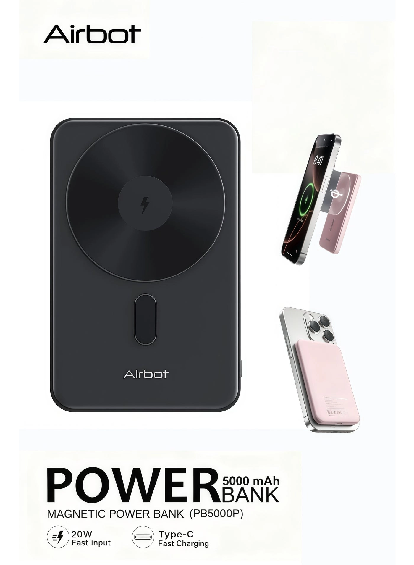 Magnetic Power Bank - MagSafe 5000mAh