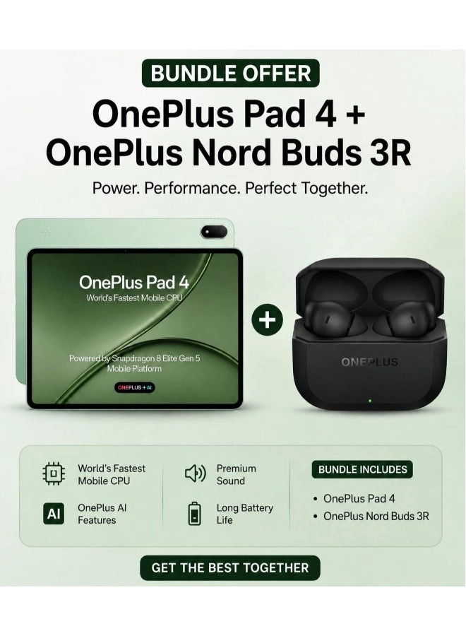 Pad 4 - 256GB 13.2" + Nord Buds 3R